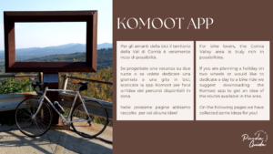 Komoot app val di cornia